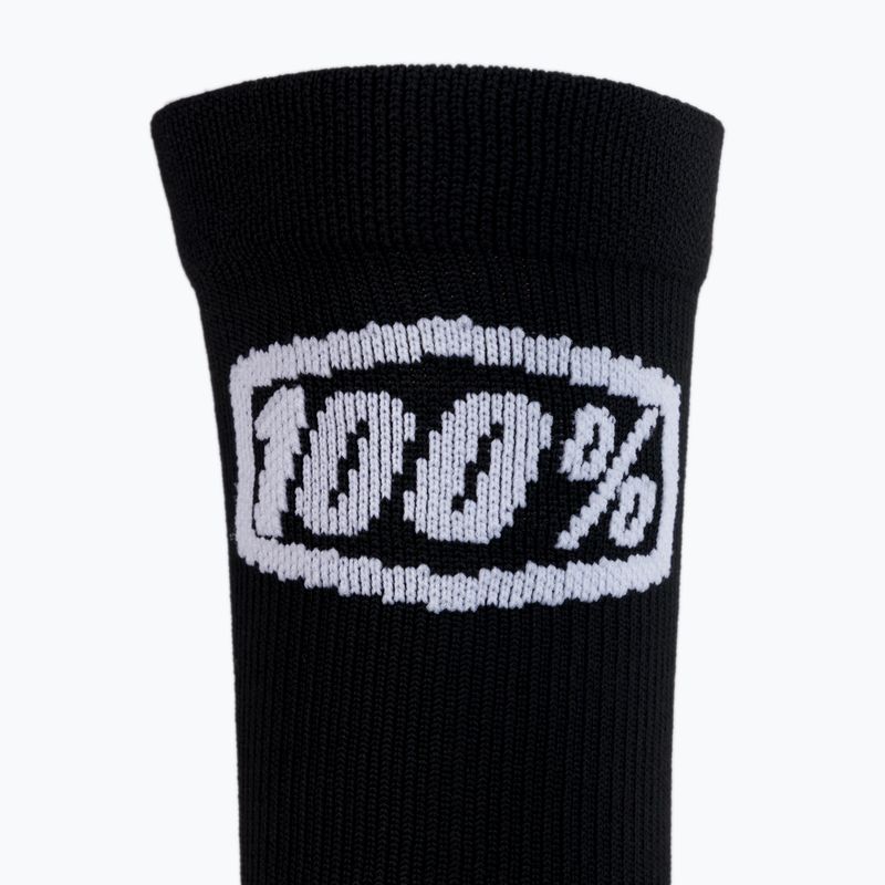 Calze da ciclismo 100% Terrain Performance nero 3