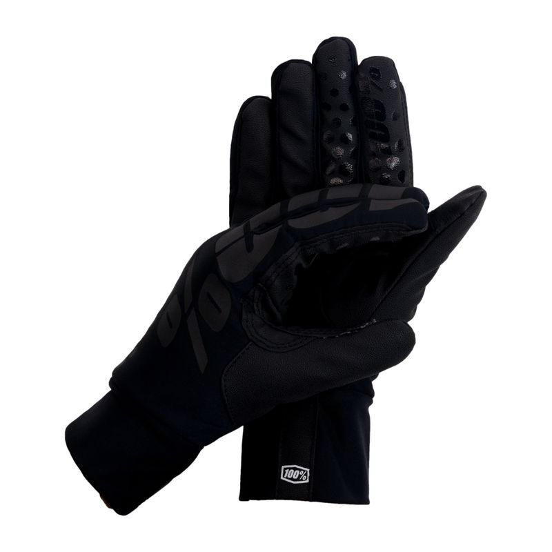 Guanti da ciclismo 100% Hydromatic Brisker nero
