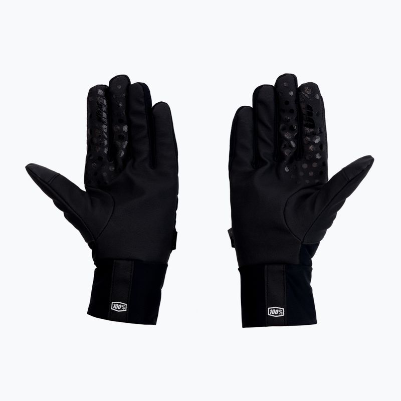 Guanti da ciclismo 100% Hydromatic Brisker nero 2