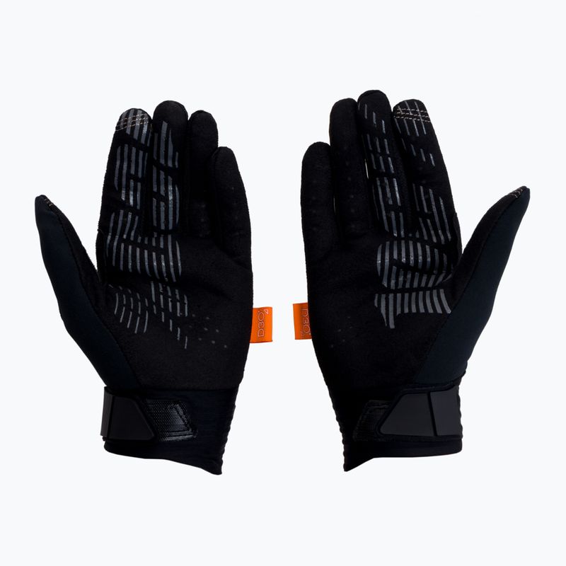 Guanti da ciclismo 100% Cognito nero carbone 2