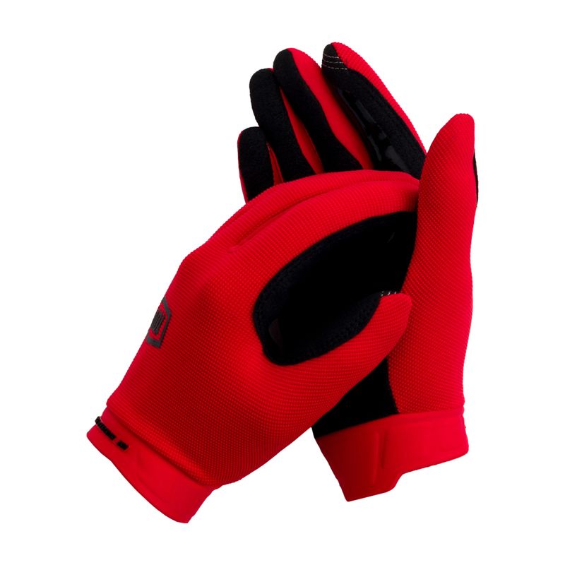 Guanti da ciclismo 100% Ridecamp rosso
