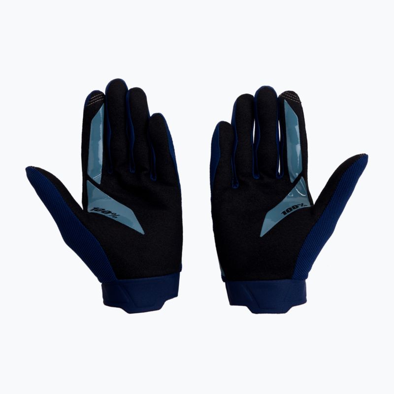 Guanti da ciclismo 100% Ridecamp navy 2