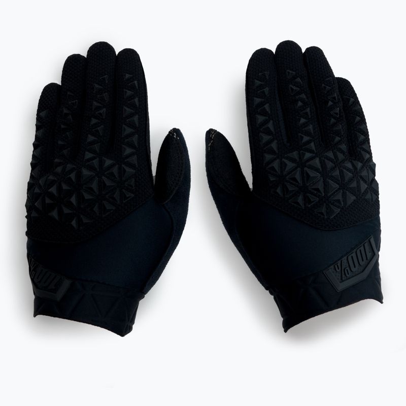 Guanti da ciclismo 100% Geomatic nero 3