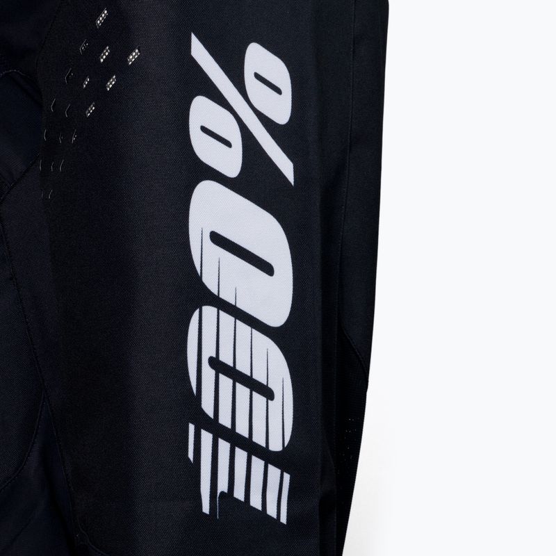 Pantaloni da ciclismo da uomo 100% R-Core nero 3