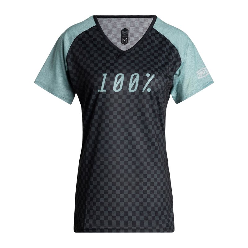 Maglia ciclismo donna 100% Airmatic seafoam