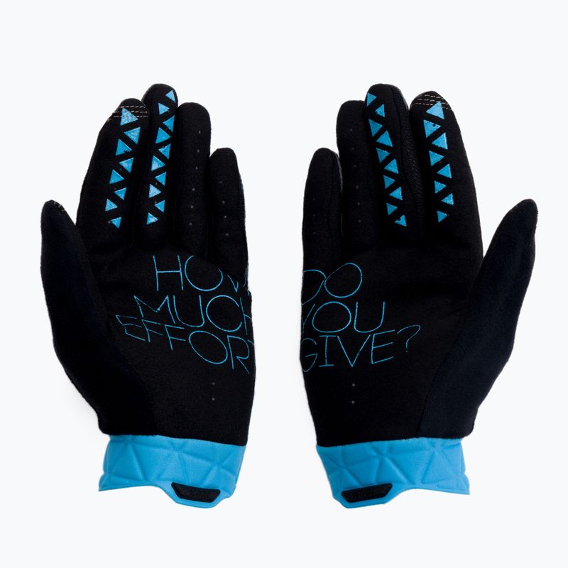 Guanti da ciclismo 100% carbone ciano Geomatic 2