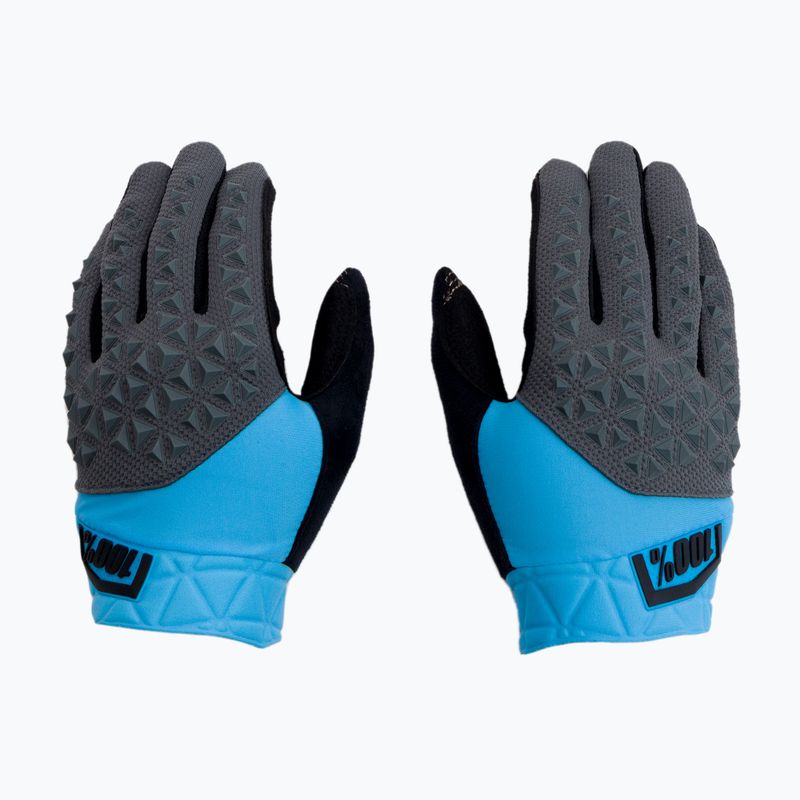 Guanti da ciclismo 100% carbone ciano Geomatic 3