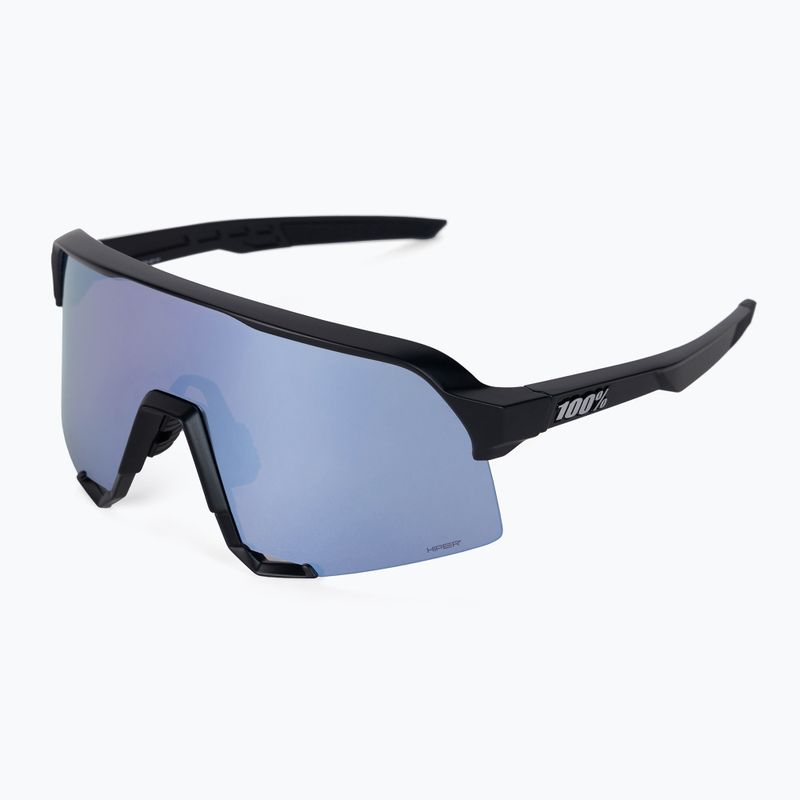 Occhiali da sole 100% lenti a specchio multistrato bianco opaco/blu scuro 5