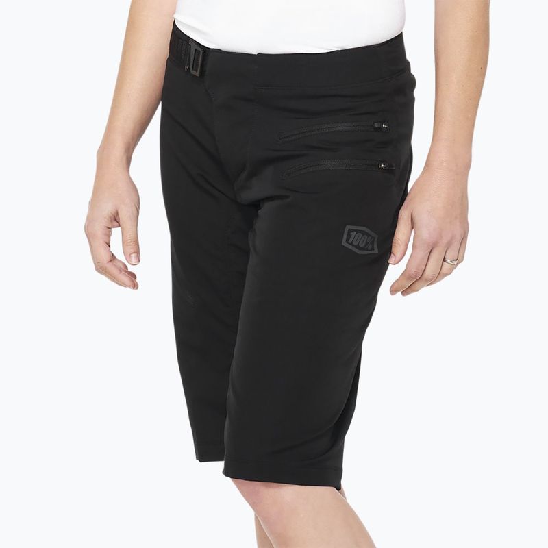 Pantaloncini da ciclismo da donna 100% Airmatic W nero