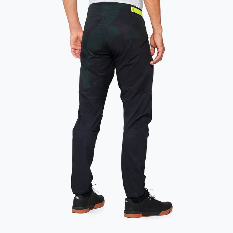 Pantaloni da ciclismo da uomo 100% Airmatic LE nero camo 2