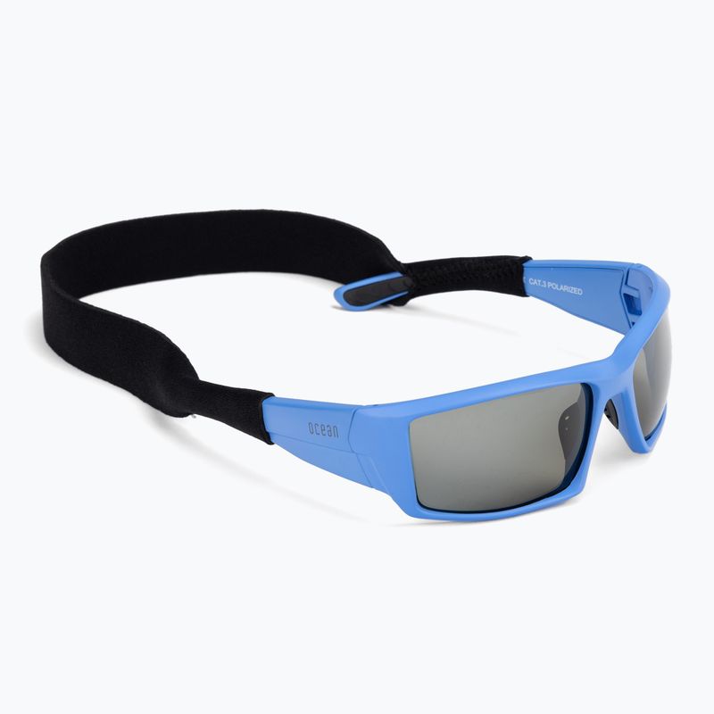 Occhiali da sole Ocean Aruba blu opaco/fumo 6