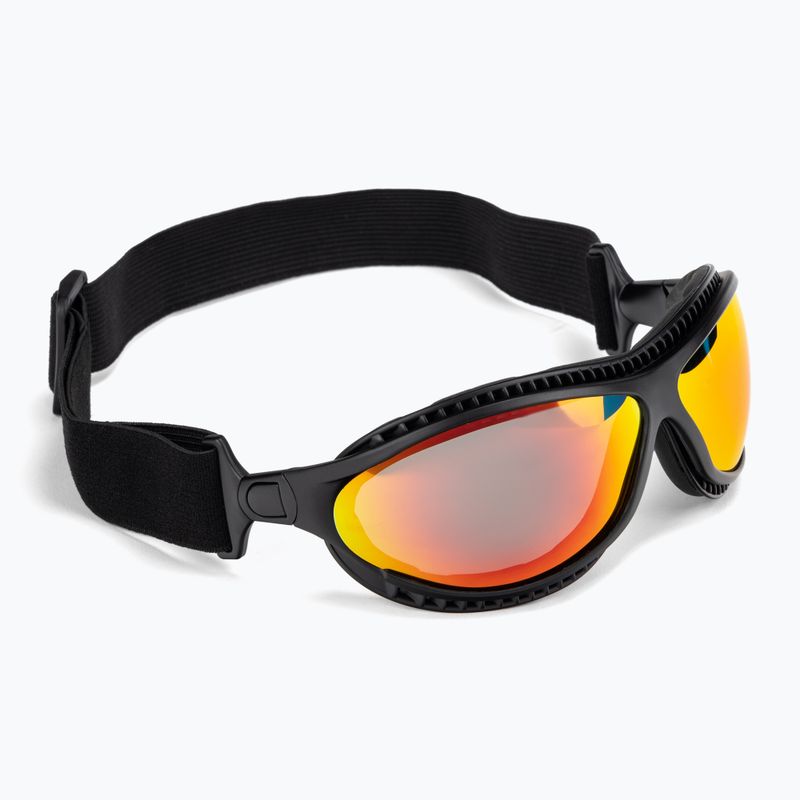 Occhiali da sole Ocean Sunglasses Tierra De Fuego nero opaco/rosso vivo 6