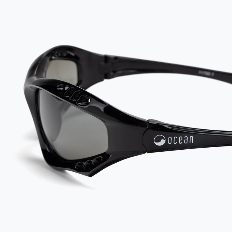 Occhiali da sole Ocean Australia nero lucido/fumo 4