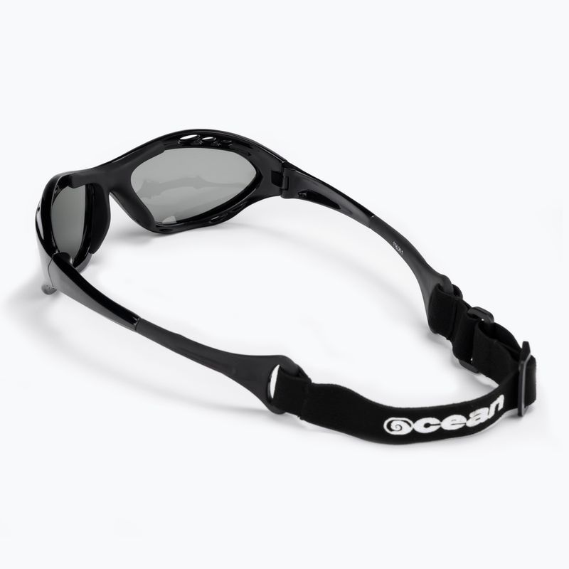Occhiali da sole Ocean Cumbuco nero lucido/fumo 2