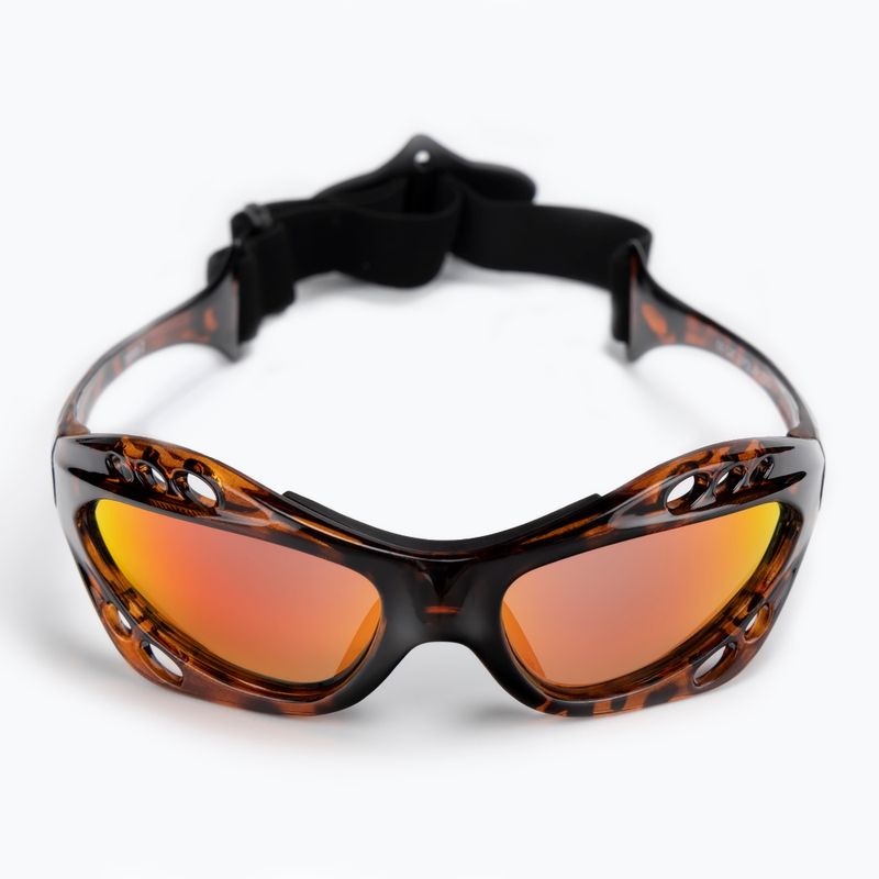 Occhiali da sole Ocean Cumbuco, marrone demi/rosso revo 3