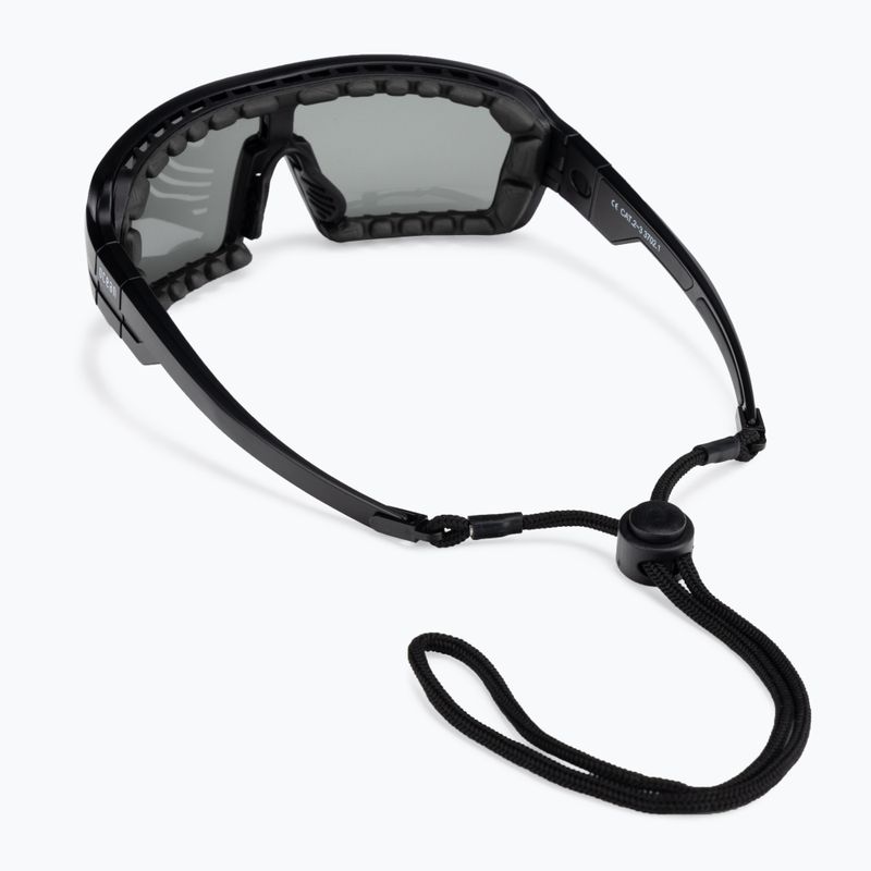 Occhiali da sole Ocean Sunglasses Chameleon nero opaco/affumicato/nero 3