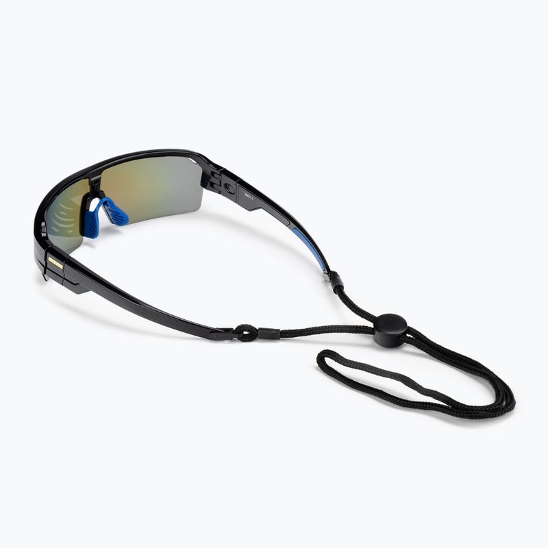 Occhiali da sole Ocean Race nero lucido/blu revo/blu 2