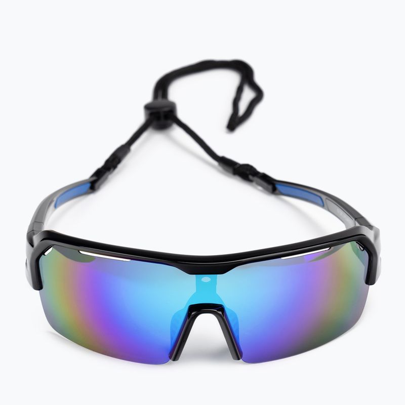 Occhiali da sole Ocean Race nero lucido/blu revo/blu 3