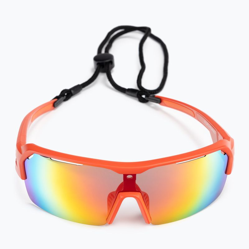 Occhiali da sole Ocean Race rosso opaco/rosso revo/rosso 3