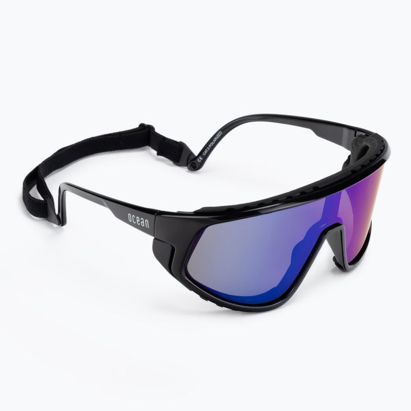 Occhiali da sole Ocean Waterkilly nero lucido/blu reale