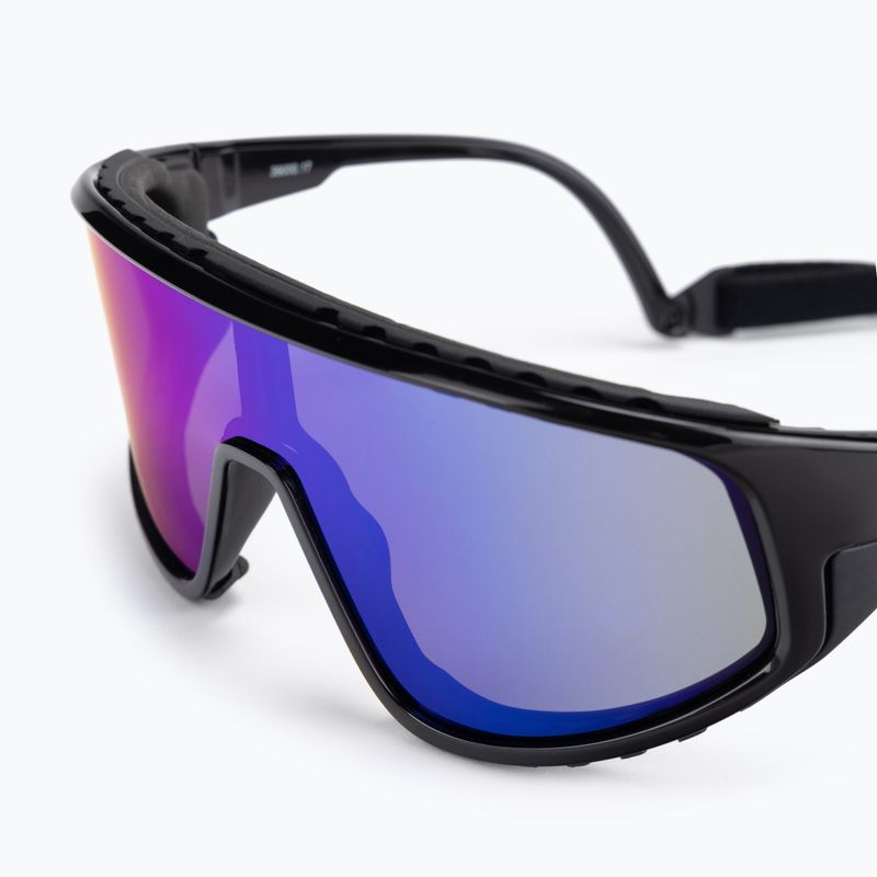 Occhiali da sole Ocean Waterkilly nero lucido/blu reale 5