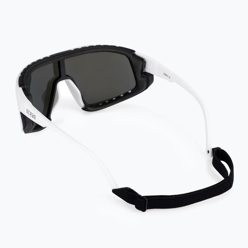 Occhiali da sole Ocean Waterkilly bianco/blu reale 2