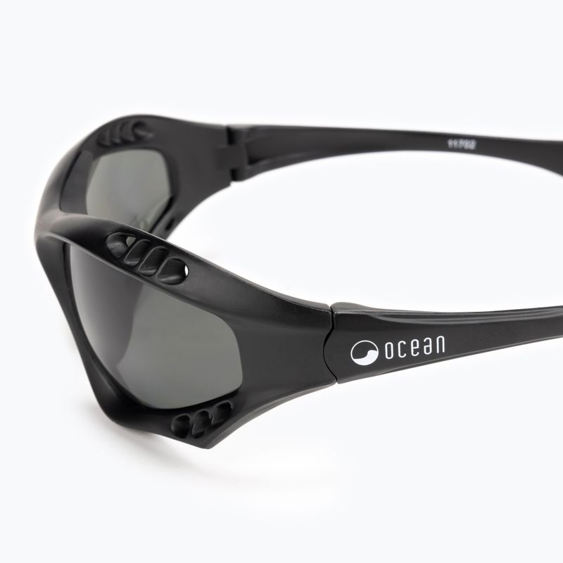 Occhiali da sole Ocean Australia nero opaco/fumo 4