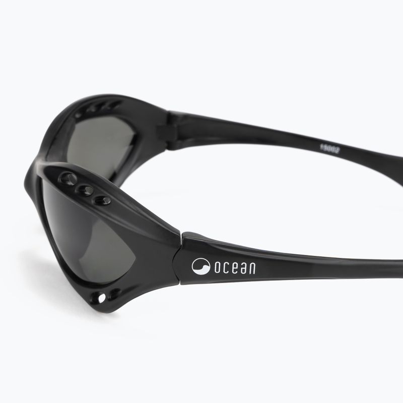 Occhiali da sole Ocean Cumbuco nero opaco/fumo 4
