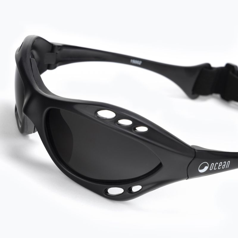 Occhiali da sole Ocean Cumbuco nero opaco/fumo 5