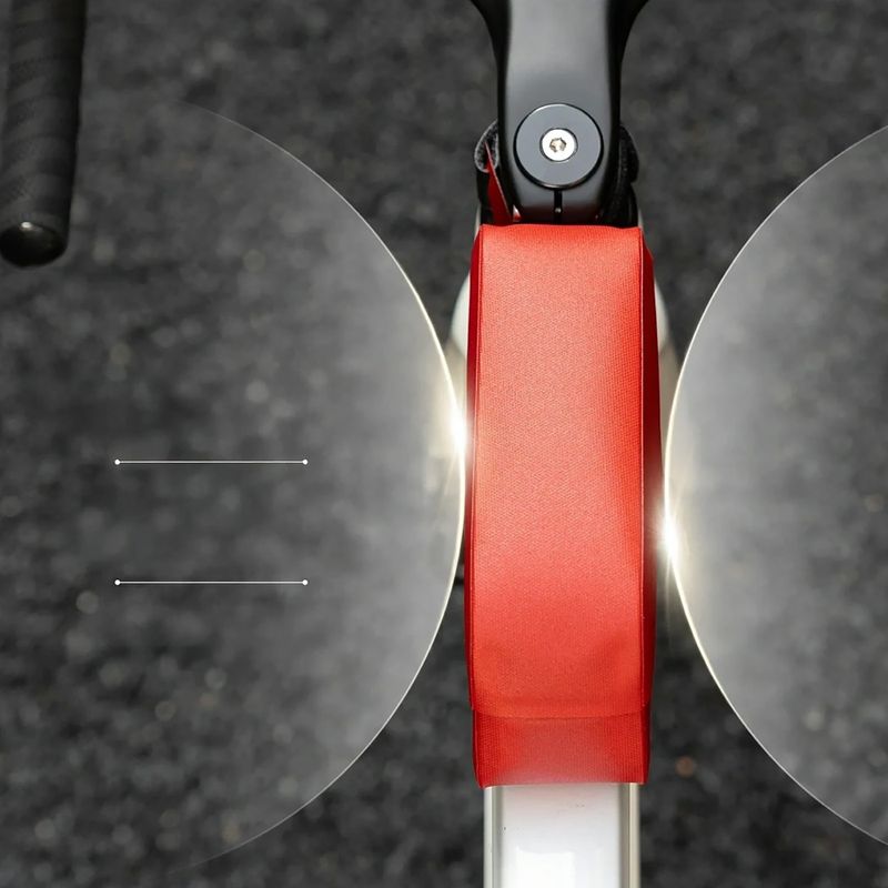 Borsa da bici per telaio Rockbros 30120122 Bike Tube Bag Magnetic L 0,9 l red 4