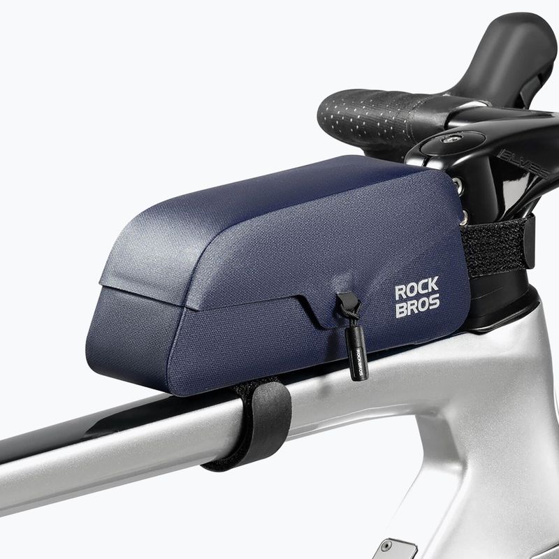 Borsa da bici per telaio Rockbros 30120122 Bike Tube Bag Magnetic L 0,9 l blue 2