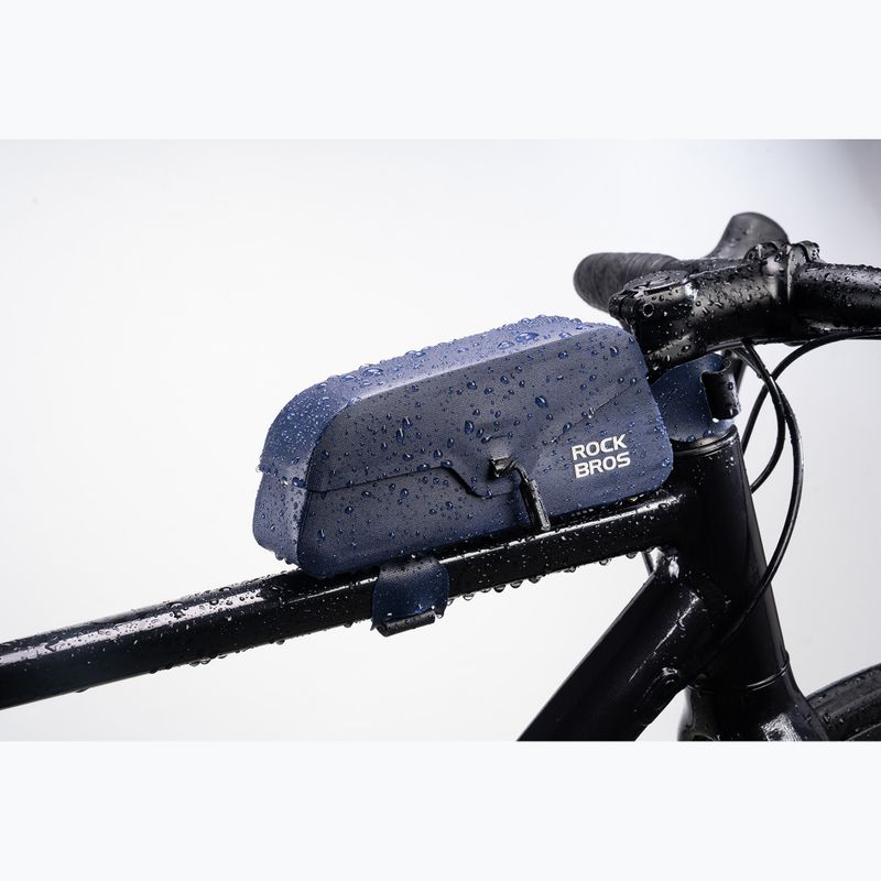 Borsa da bici per telaio Rockbros 30120122 Bike Tube Bag Magnetic S 0,6 l blue 2