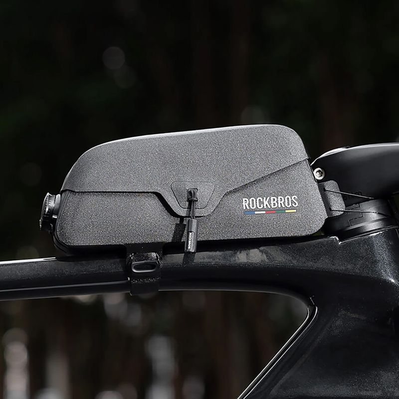 Borsa da bici per telaio Rockbros 30120123001 Road to Sky Frame Bag Magnetic S black 3