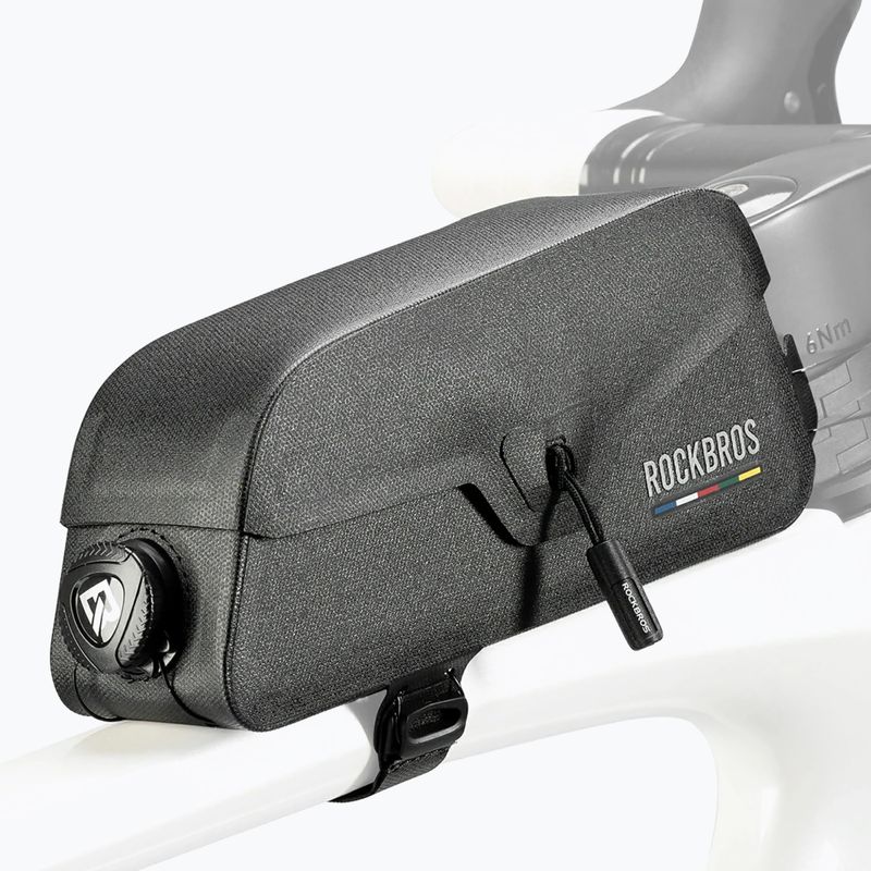 Borsa da bici per telaio Rockbros 30120123002 Road to Sky Frame Bag Magnetic L 0,9 l black 2