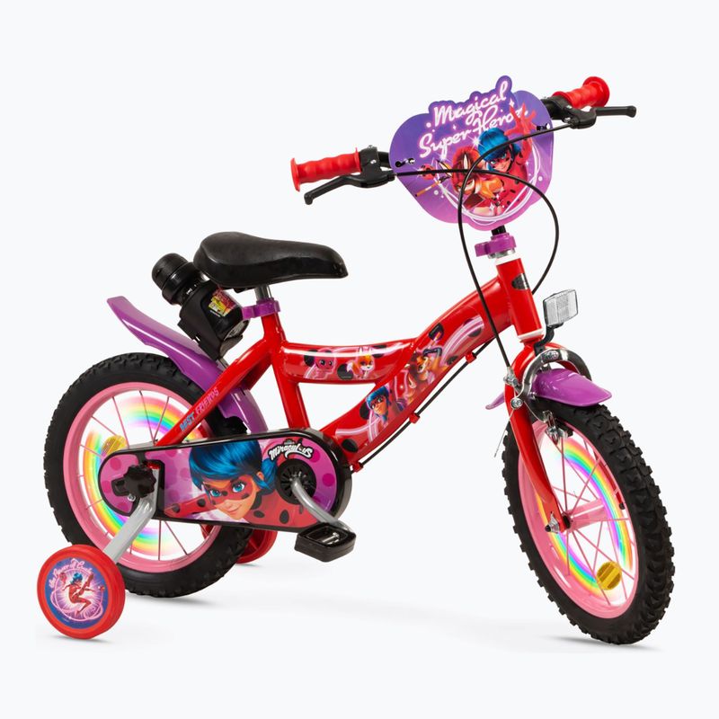 Bicicletta per bambini Toimsa Lady Bug 14" rossa