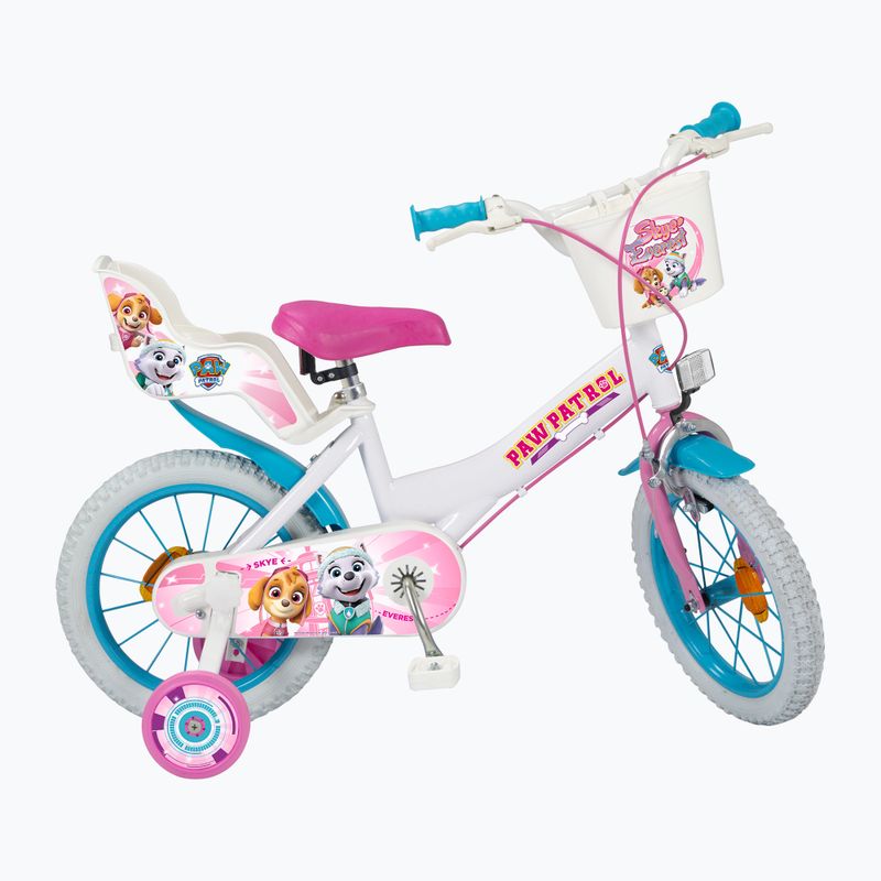 Bicicletta per bambini Toimsa 14" Paw Patrol Girl bianco