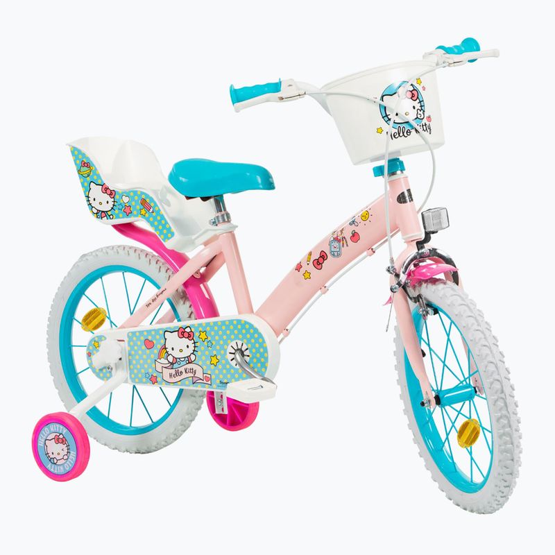 Bicicletta per bambini Toimsa Hello Kitty 16" rosa/blu