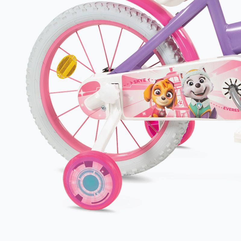 Bicicletta per bambini Toimsa 16" Paw Patrol Girl viola 5