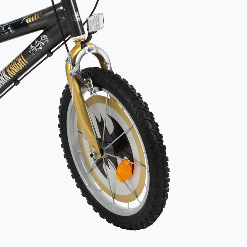 Toimsa Batman 16" bicicletta per bambini nero/oro 3