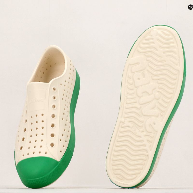 Scarpe Native NA-11100100 Jefferson bone bianco/verde picnic 15
