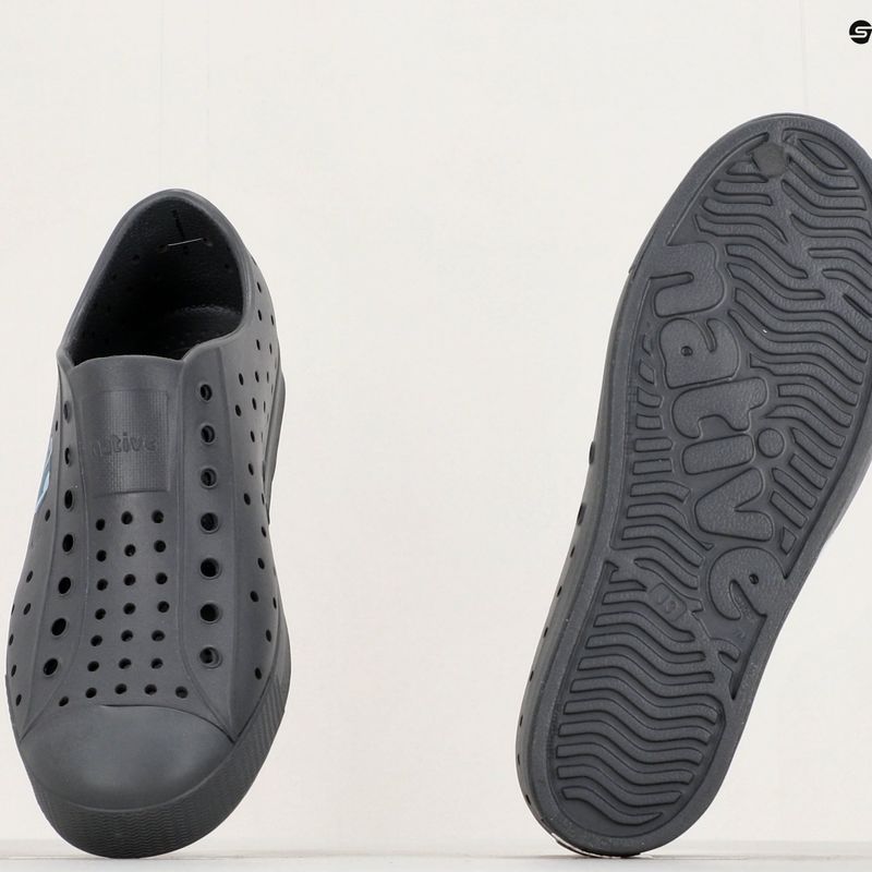Scarpe Native per bambini NA-12112602 Jefferson Block Jr dublin grey/dublin grey/darth bff 18