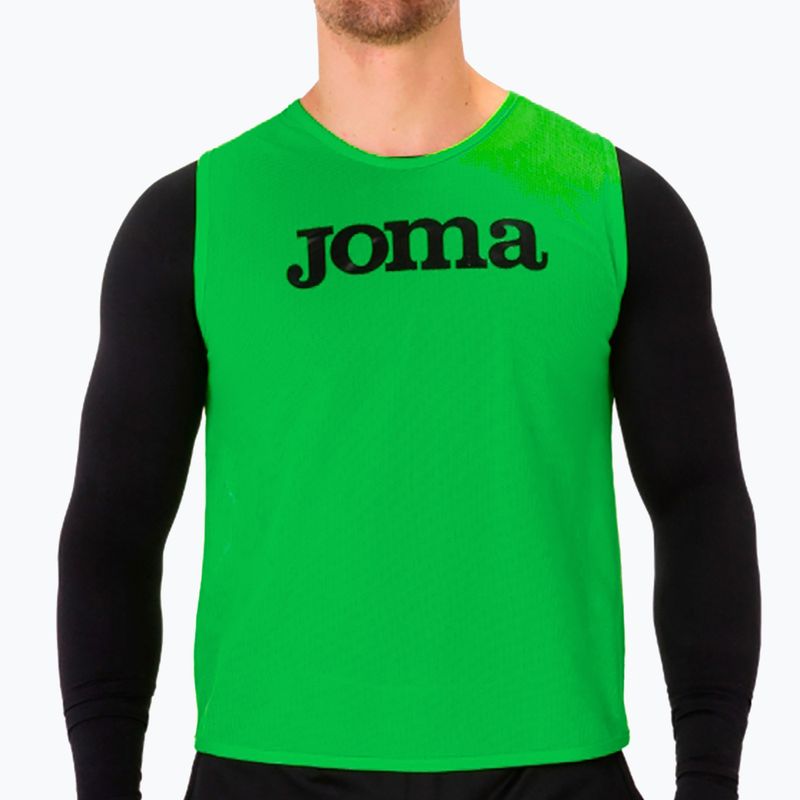 Pettorina da allenamento Joma fluor verde calcio 2