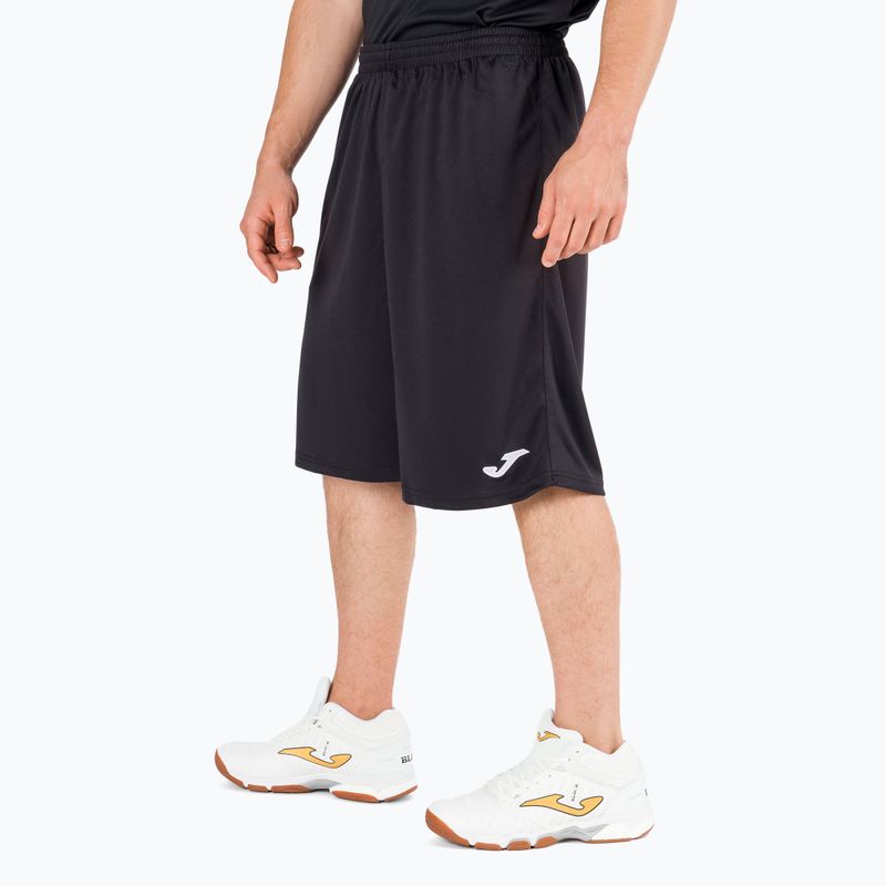Pantaloncini da basket da uomo Joma Nobel Long nero 2