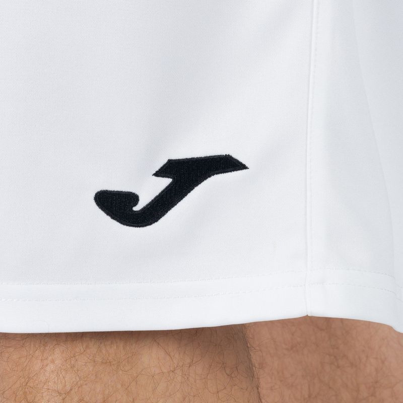 Pantaloncini da basket da uomo Joma Nobel Long bianco 5