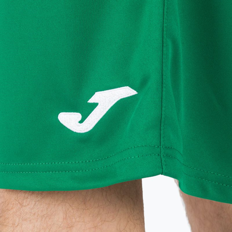 Pantaloncini da basket da uomo Joma Nobel Long verde 5