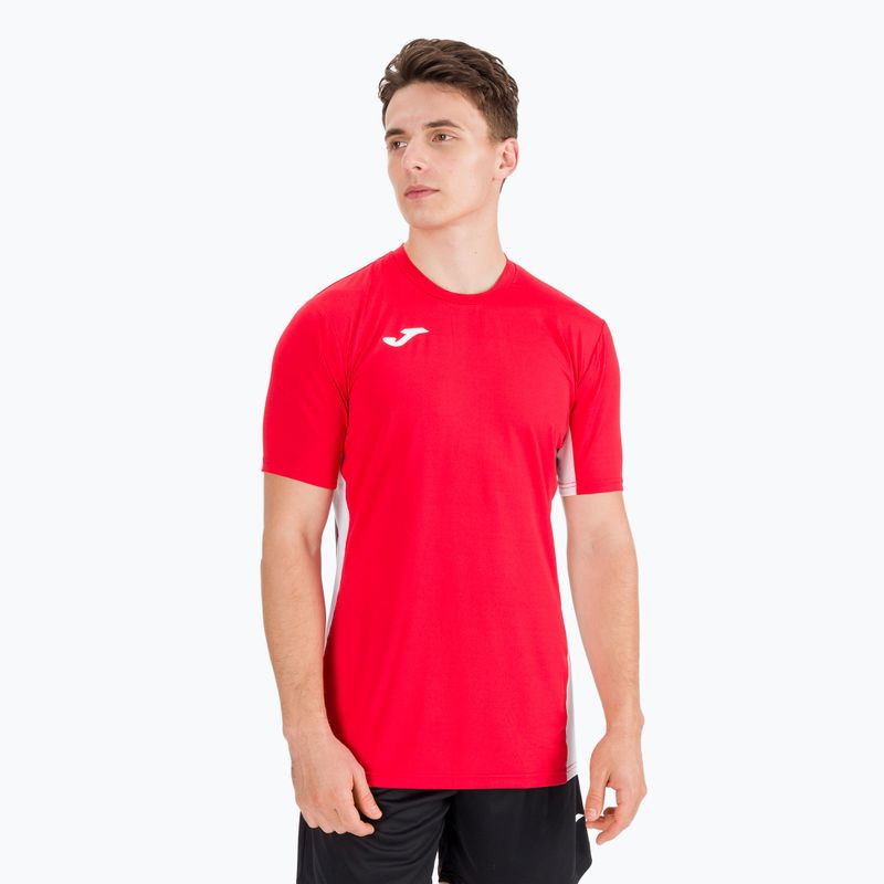 Maglia da pallavolo da uomo Joma Superliga rosso/bianco