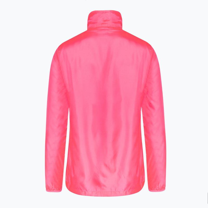 Giacca a vento Joma Elite VII da donna, rosa fluoro 2