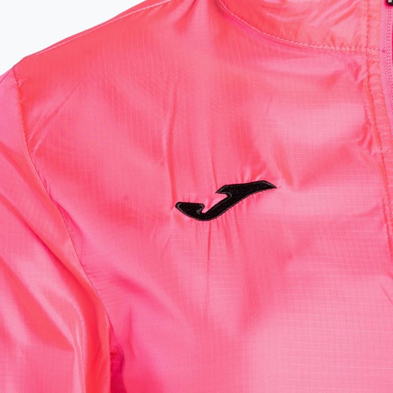 Giacca a vento Joma Elite VII da donna, rosa fluoro 3