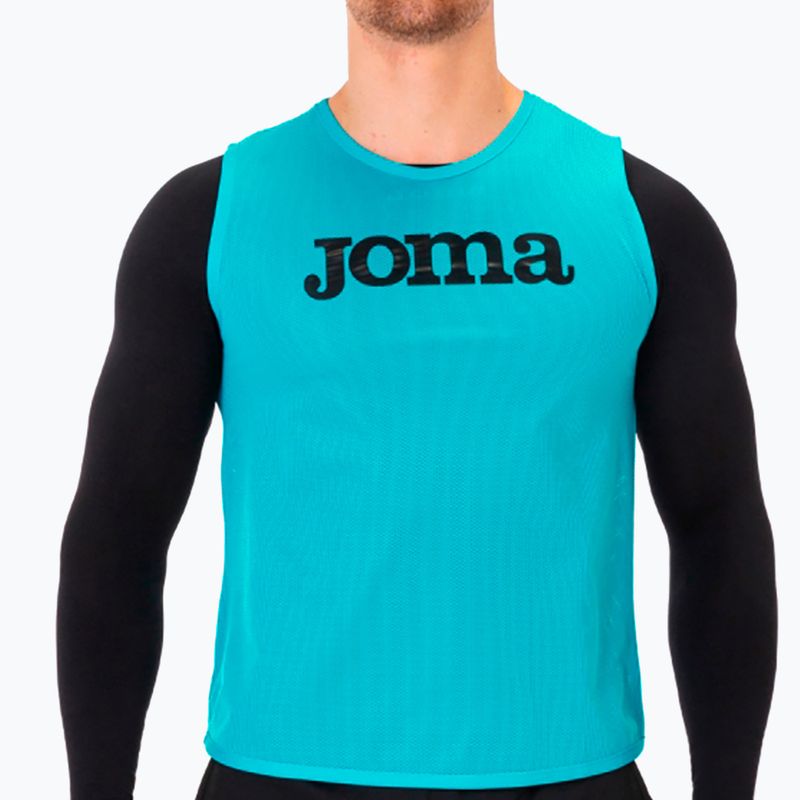 Joma Training Bib fluor turchese marcatore di calcio 4