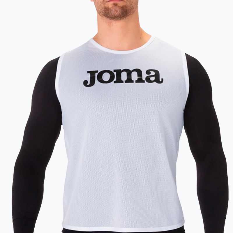 Pettorina da calcio Joma Training bianca 4